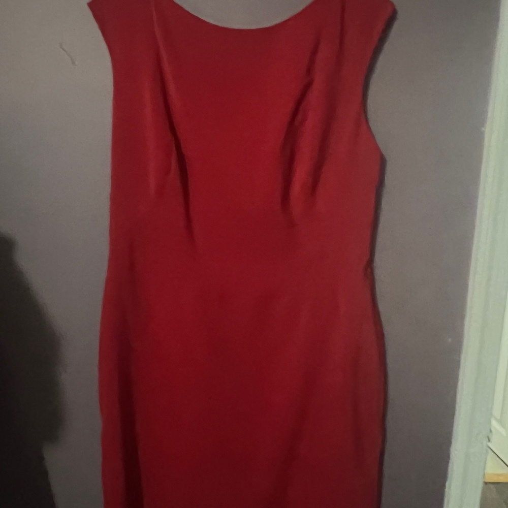 Red dress